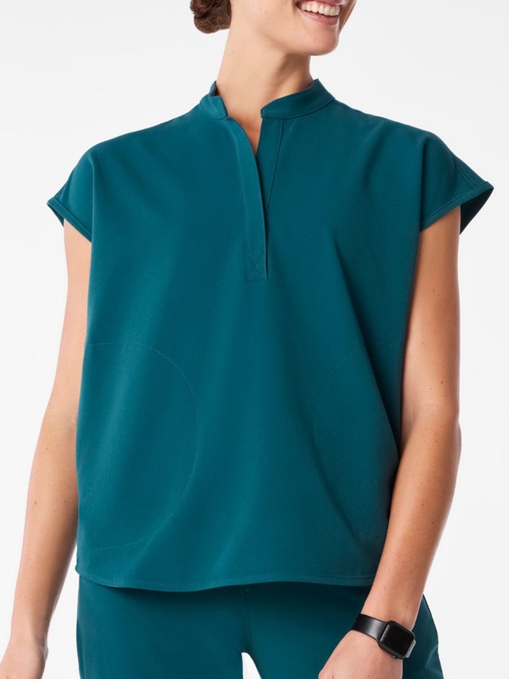 Figs Caribbean Blue Rafaela - Oversized Scrub Top ™